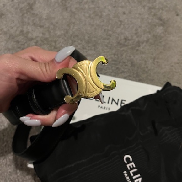 Celine Medium Triomphe Belt - Picture 2 of 10